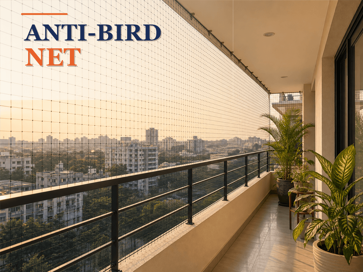 The Benefits of Using Anti-Bird Nets in Urban Apartments