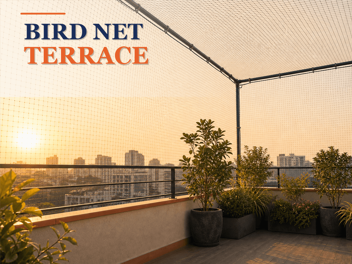 Top 10 Reasons to Install Bird Nets on Your Balcony or Terrace