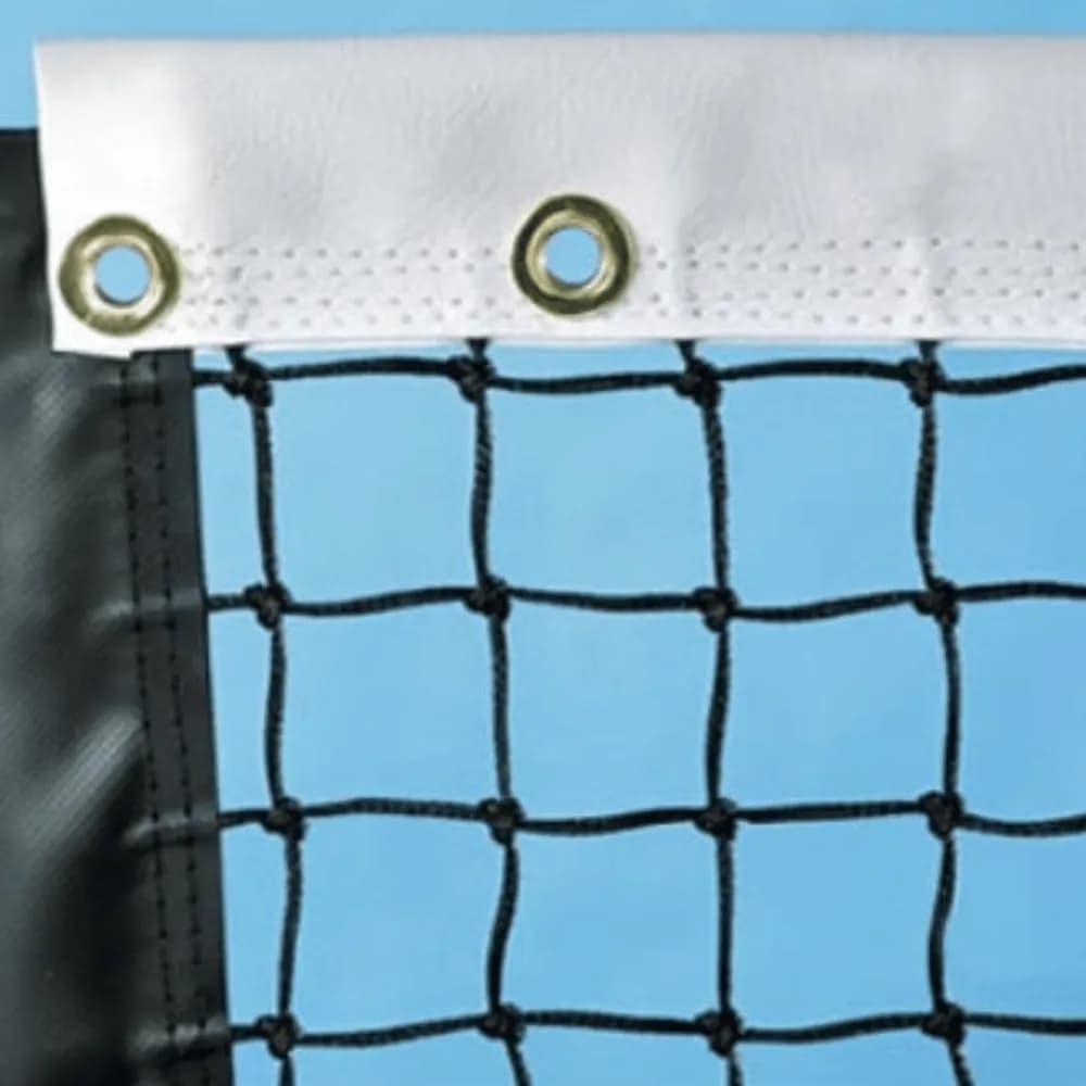 Garware Sportiva Pickleball Net with top band and metal eyelets for secure court installation