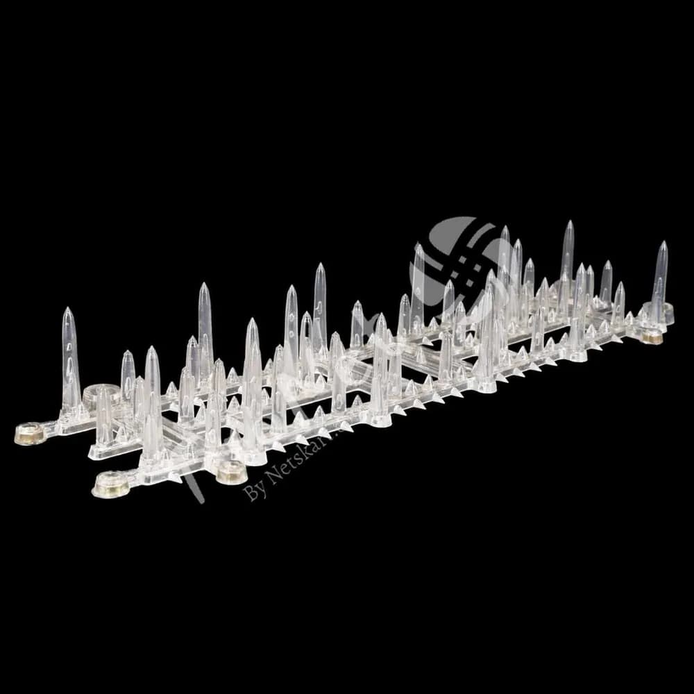 ProNet polycarbonate monkey spike strip with dense spike coverage for terraces, railings and boundary walls      5:39 PM