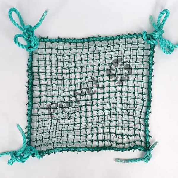 ProNet construction safety net with additional inner mesh for higher coverage on work sites