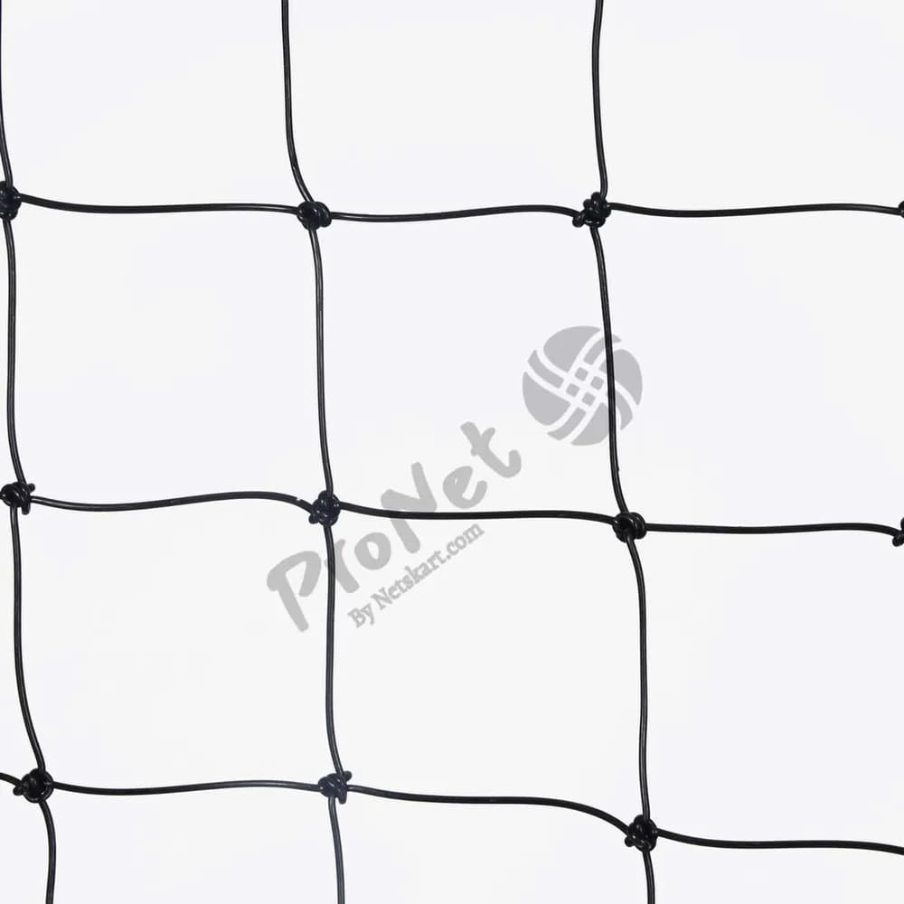 White ProNet nylon bird net with 32 MM mesh for balcony and window bird protection