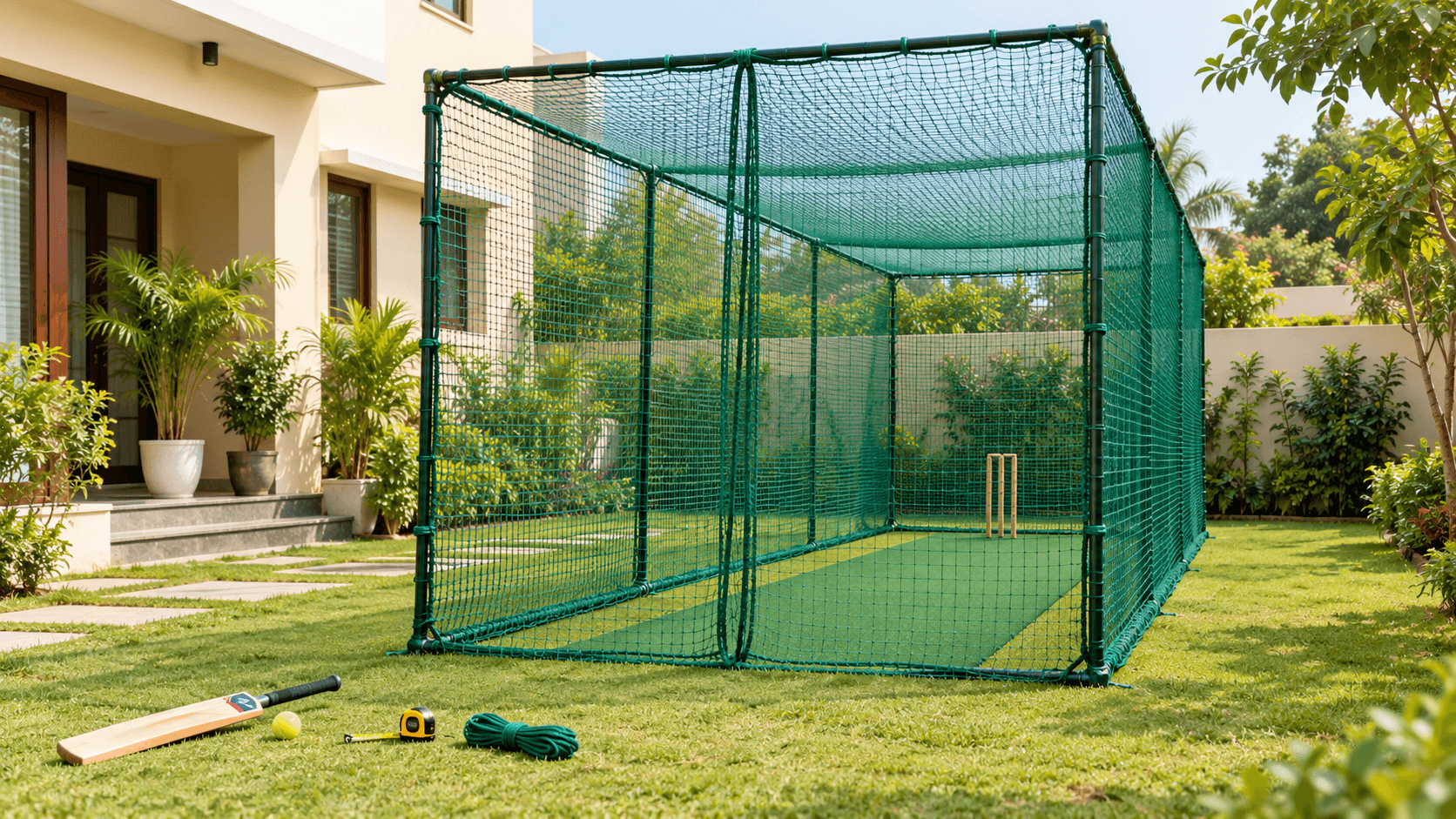 Planning a Home Cricket Practice Net: Space, Panels and Budget Explained