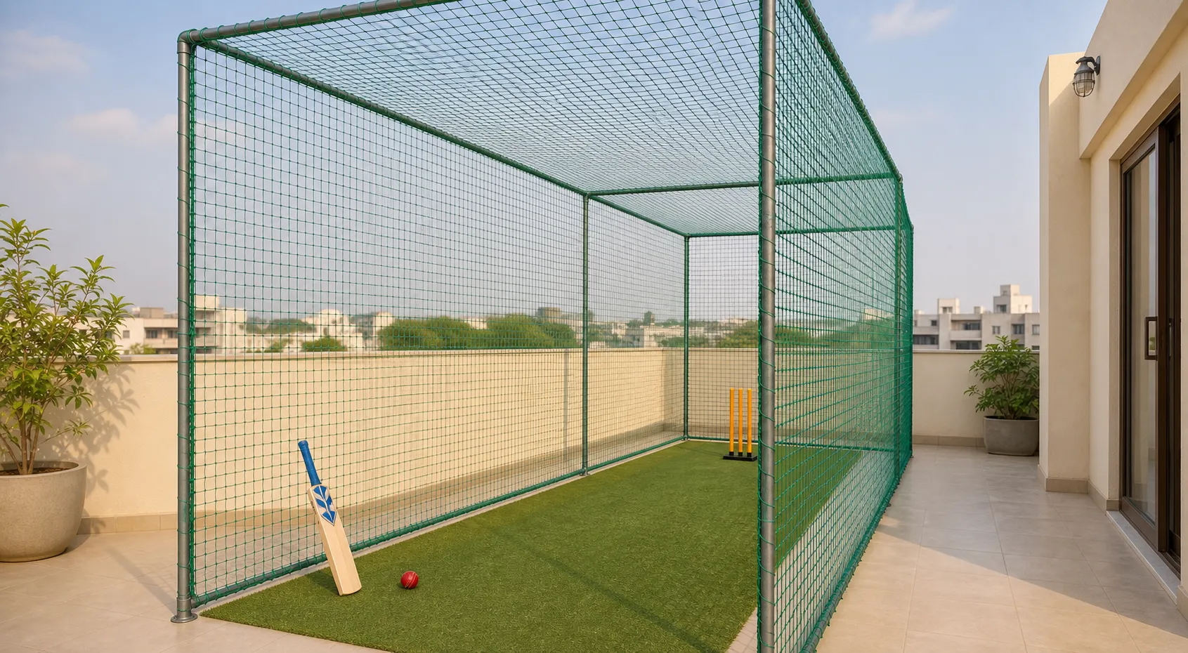 Cricket practice
