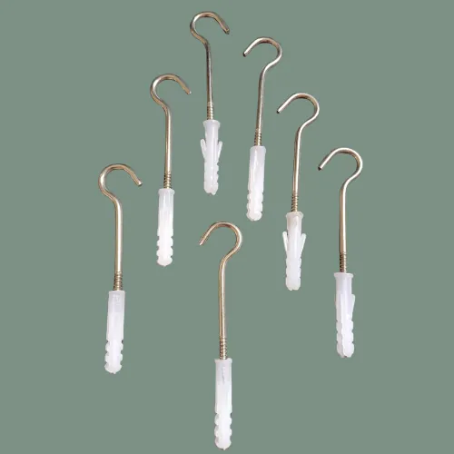 Stainless Steel J Hooks With Roll Plug